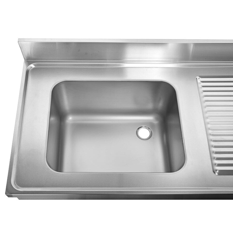 ISOFROST Spültisch Serie 700 – 1 Becken links