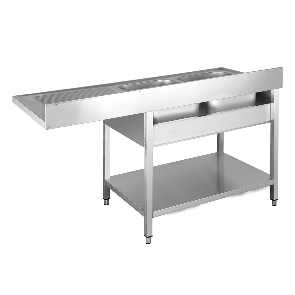 ISOFROST Spülcenter Serie 700 – 2 Becken links