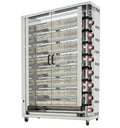 ISOFROST Hähnchengrill 8GSG mit 8 Spießen für 48 Hähnchen - 1160x450x1650 mm