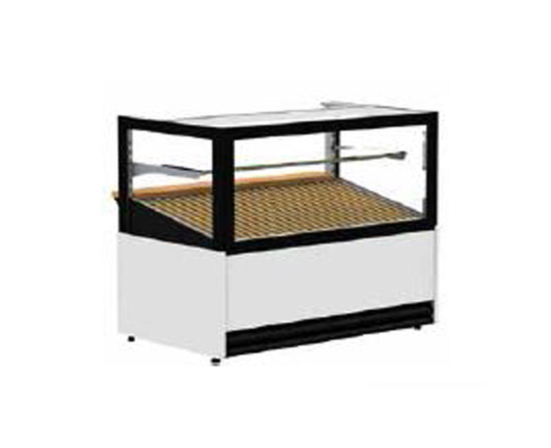 Bäckerei Vitrine ISO Rollada - Maße: 1360x800x1230-1250 mm