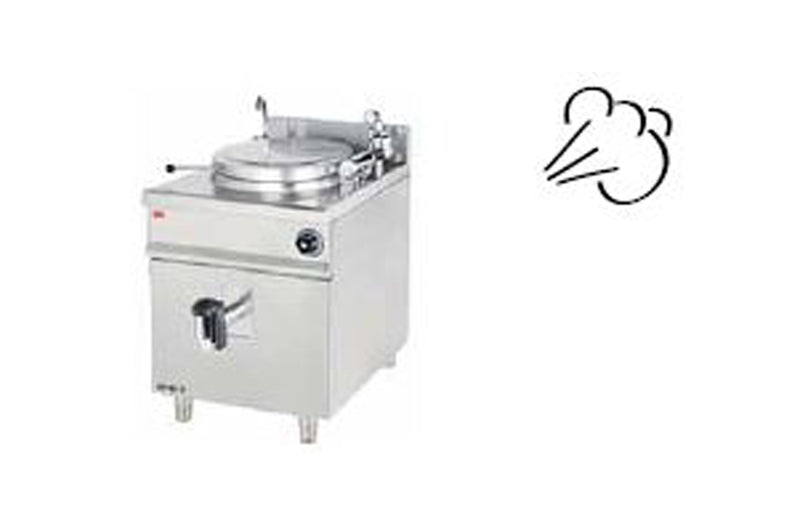 Dampf-Kochkessel – rundes Becken – ISOFROST