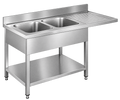 ISOFROST Spülcenter Serie 700 – 2 Becken links