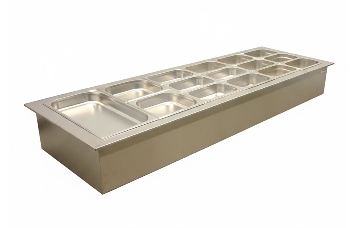 ISOFROST Bremen Warmbuffet Einbausystem ohne Glasaufsatz