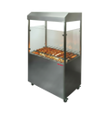 Holzkohle Grill Kebab Standmodell - Maße: 1585 x 645 x 1950 mm