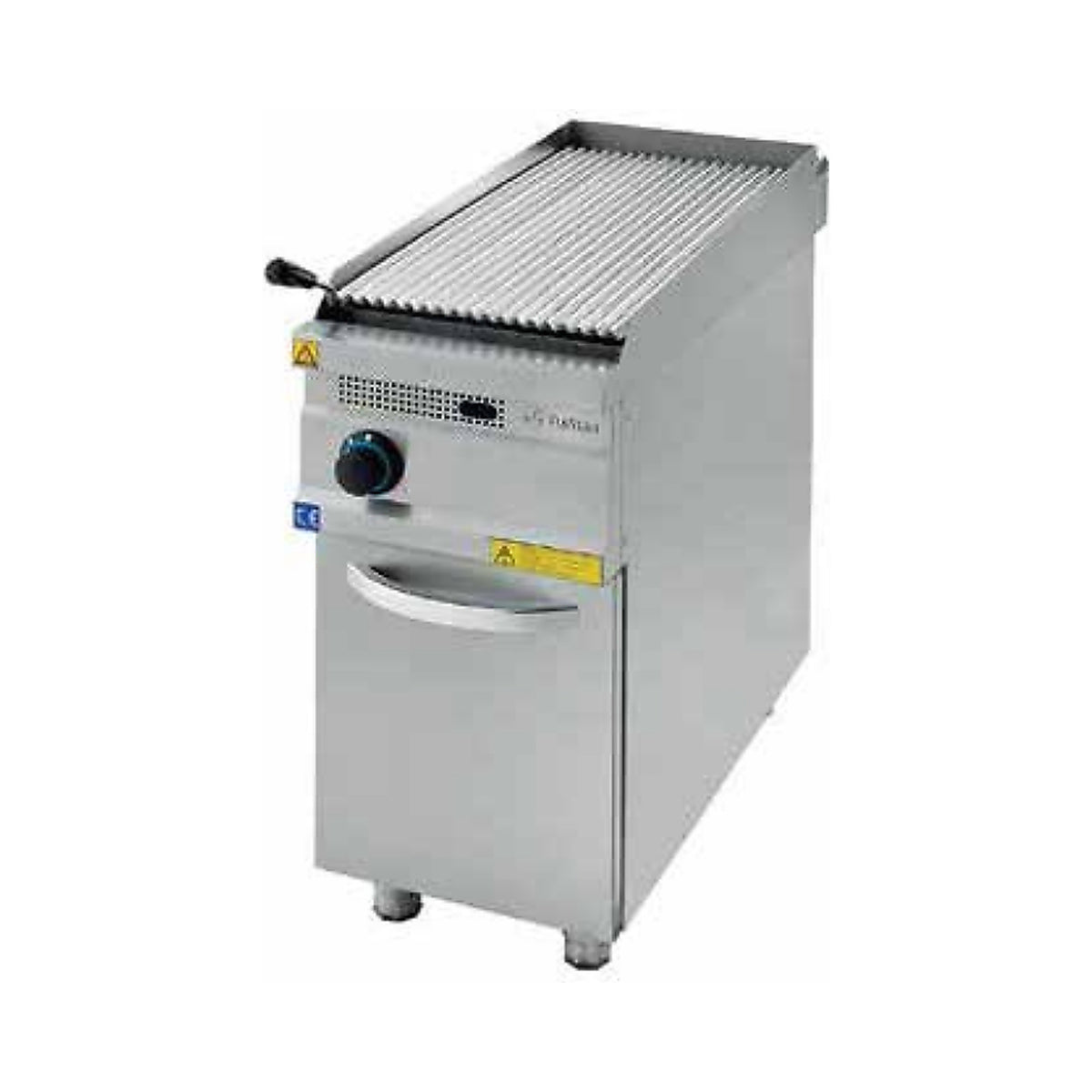 ISOFROST Gas-Lavasteingrill ISO-9LG400 – 400 mm Standmodell