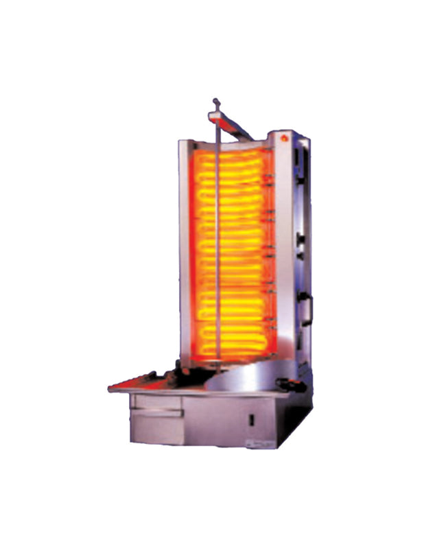 Dönergrill Elektro Gerät bis 80 kg Bestückung - Motor unten - ISO-E35