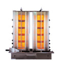 Dönergrill Gas Gerät bis 2 x 100 kg Bestückung - Motor unten - ISO-G15-2