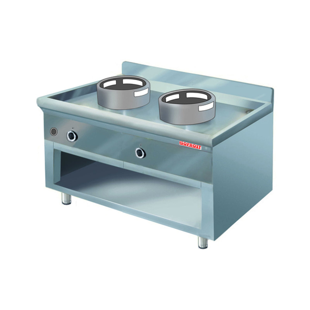 ISO-Lion 42 kW – 2 Brenner – in einer Linie