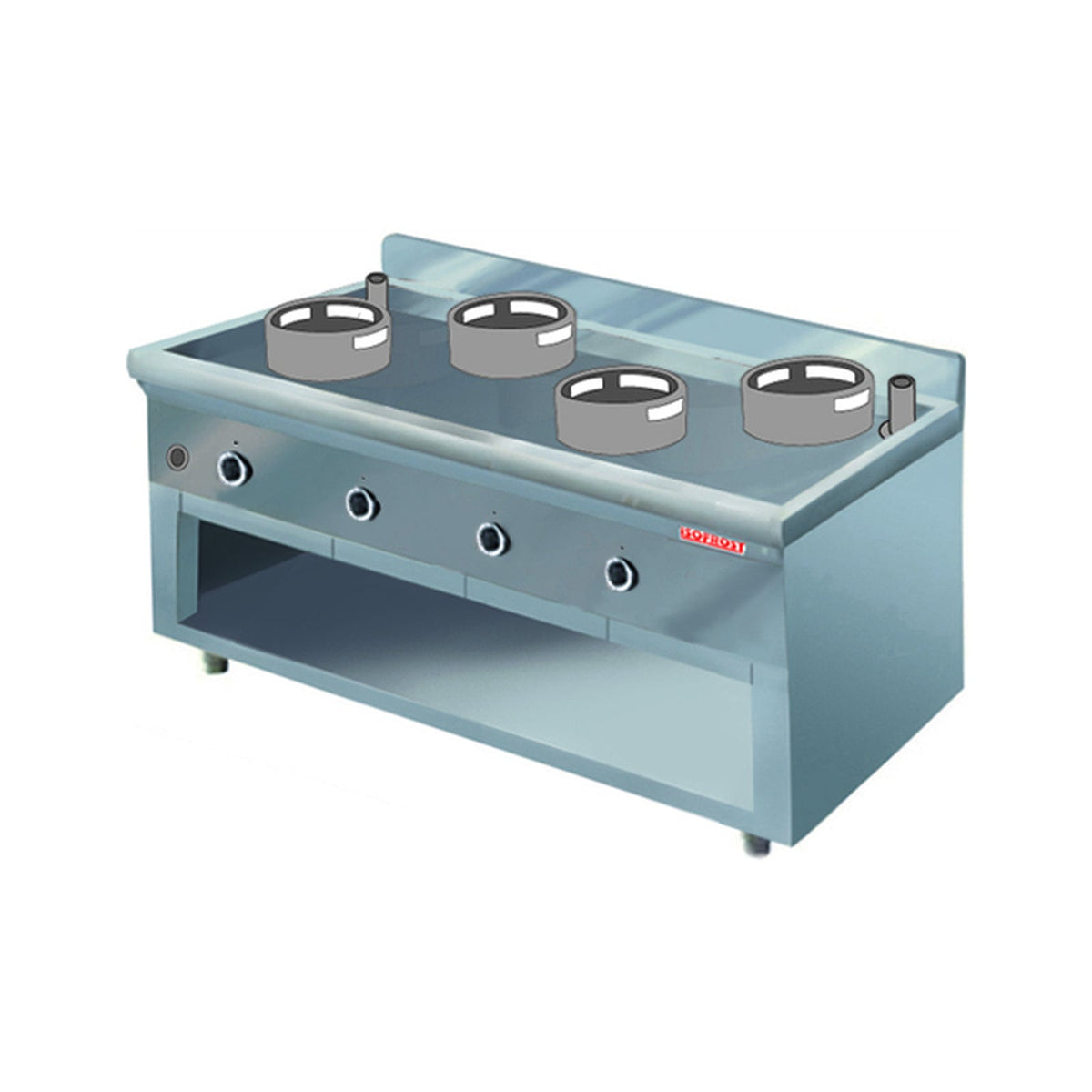 ISO-Tiger 27 kW – 4 Brenner – versetzt