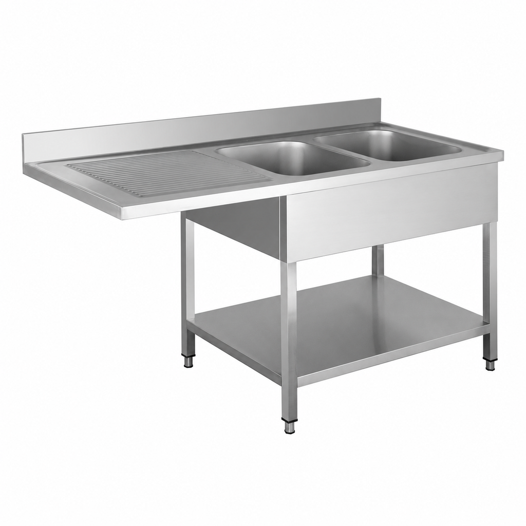 ISOFROST Spülcenter Serie 700 – 2 Becken rechts