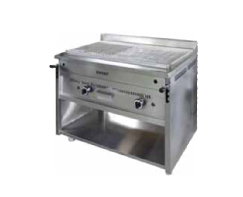 Lavastein Standgerät, 23,2 kW - Grillfläche: 960 x 470 mm