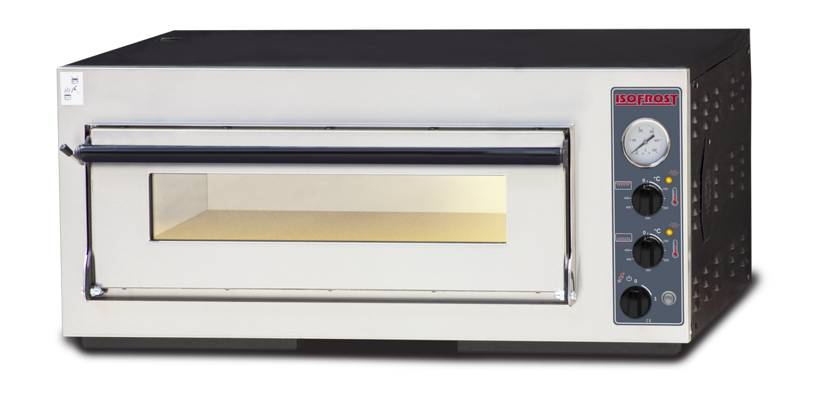 Elektro Pizzaofen Edelstahl - ISO P4