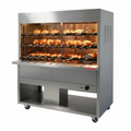 ISO BR 32 BGW Rodizio Drehspieß-Grill Gas – 32 Spieße, Maße: 1500x950x1900mm