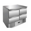 ISOFROST Saladette S901-4D – 4 Schubladen – 240 L