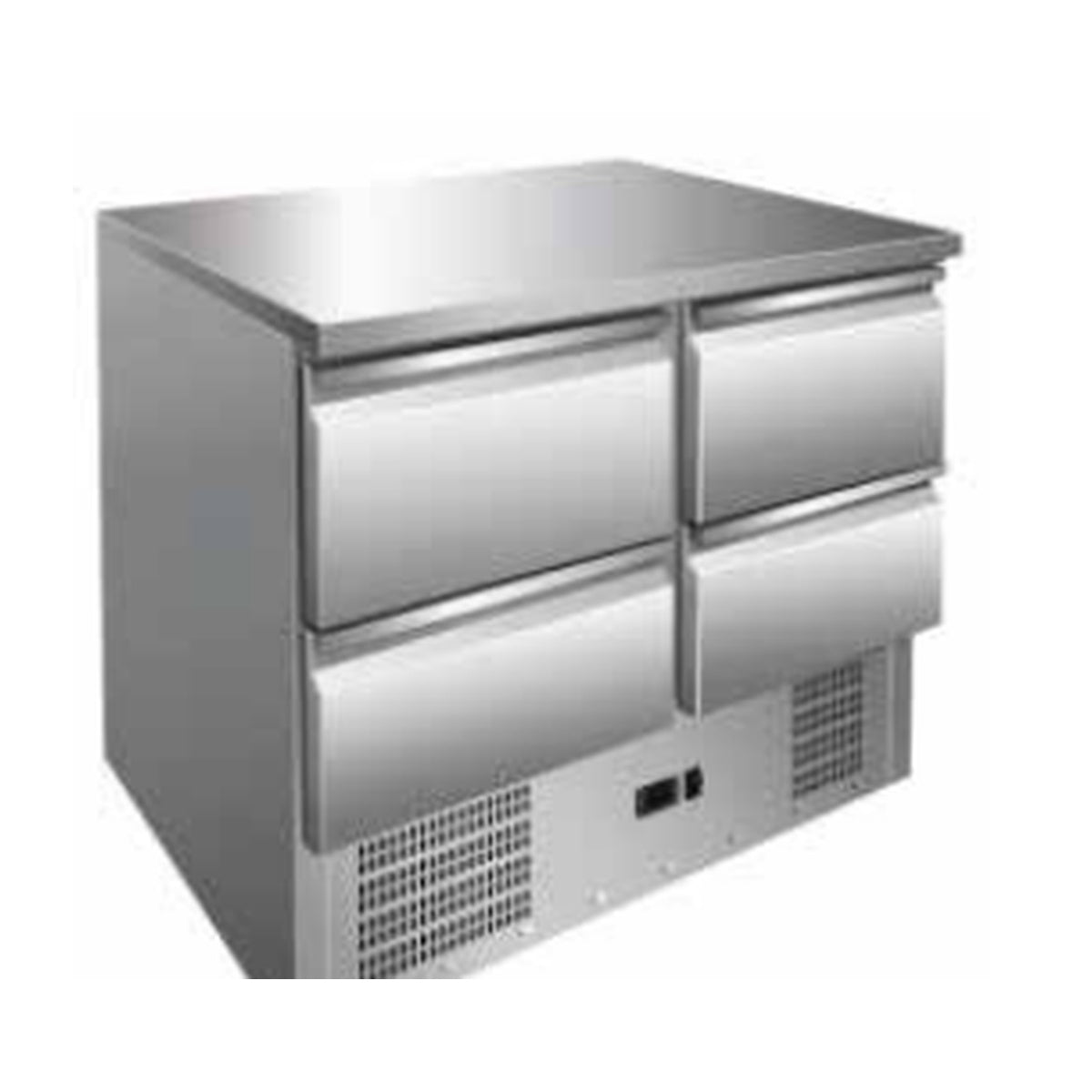 ISOFROST Saladette S901-4D – 4 Schubladen – 240 L