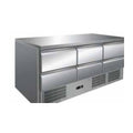 ISOFROST Saladette S903-6D – 6 Schubladen – 368 L