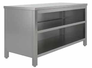 ISOFROST Arbeitsschrank 70er Serie mit Aufkantung