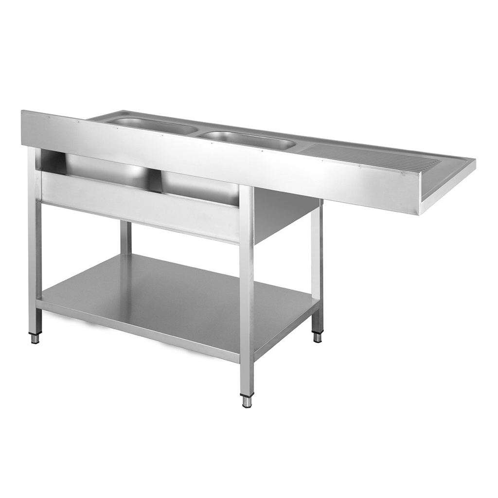 ISOFROST Spülcenter Serie 700 – 2 Becken rechts