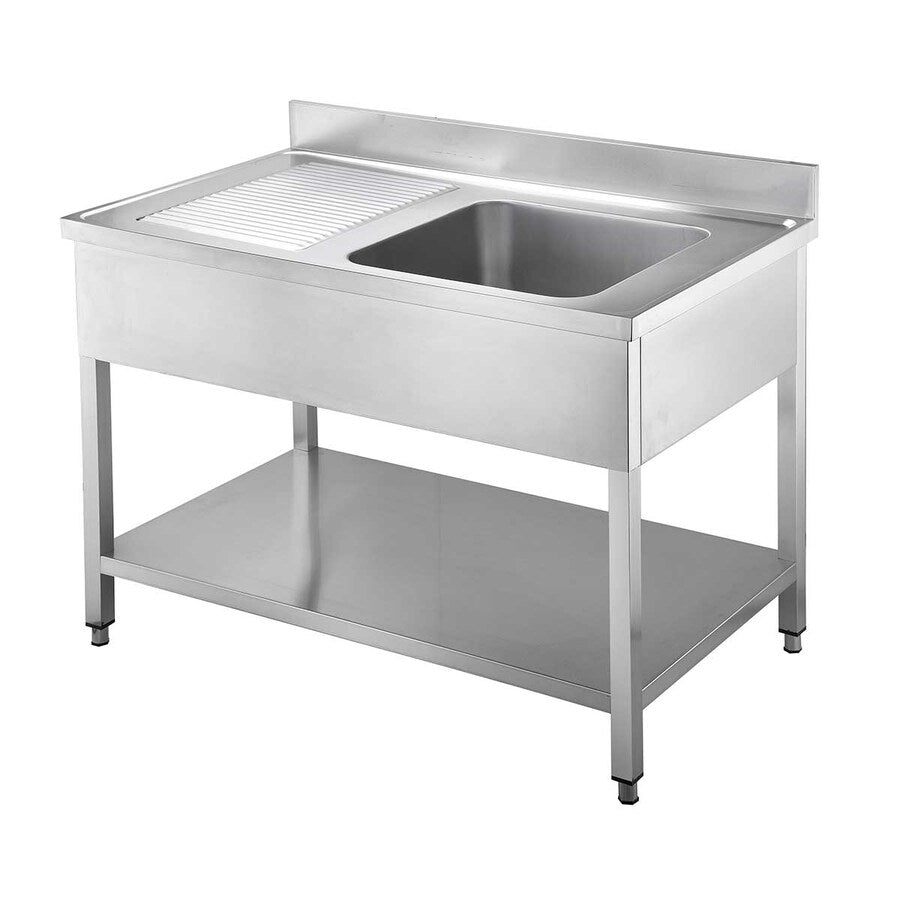 ISOFROST Spültisch Serie 700 – 1 Becken rechts
