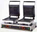 ISOFROST Doppel-Würfelwaffeleisen – eckig – ISO-WF2K
