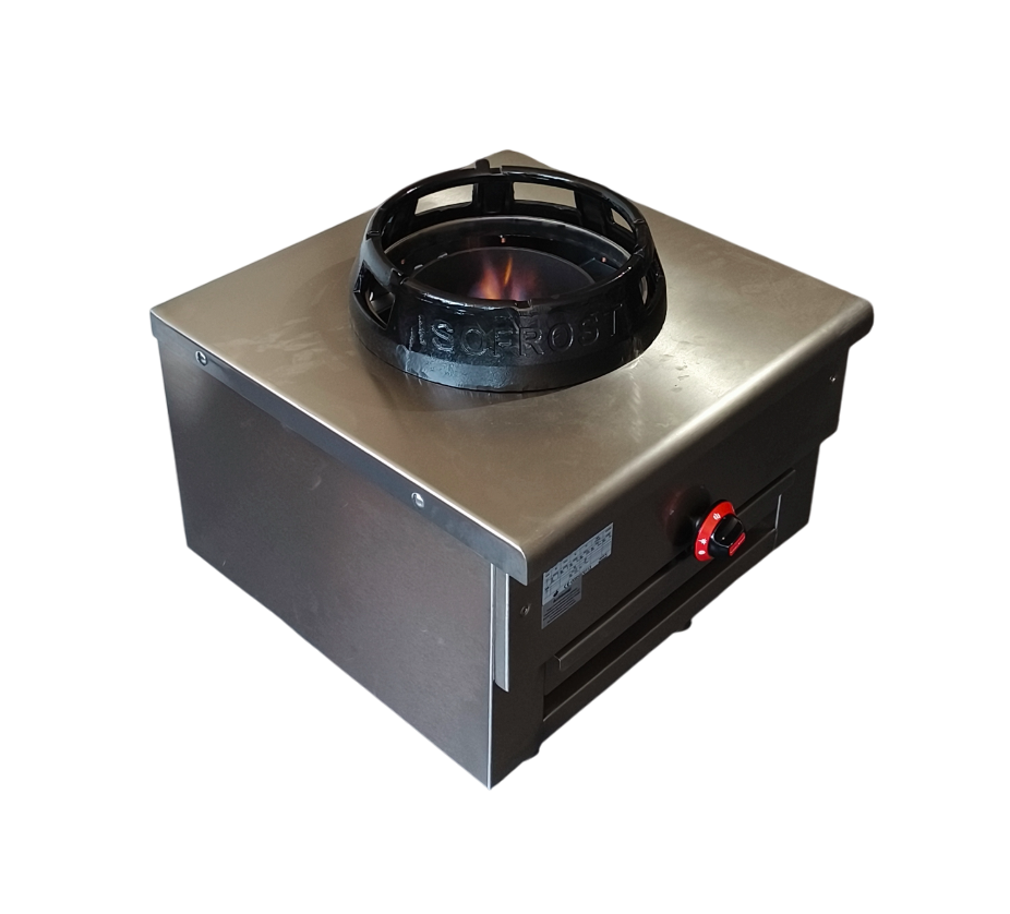 Wok-Herd ISO-Tiger-SM-1 Brenner – 600x600x500mm - 27kW
