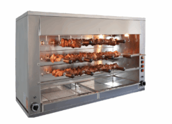 Churrasco Drehspieß-Grill 29 Spieße - Elektro, Maße: 1400x570x900mm