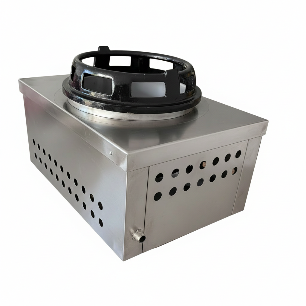 Wok-Herd ISO-BIG-SM-1 Brenner – 400x600x260mm - 16kW – Bild 4